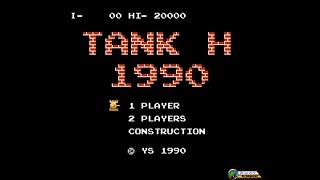 Tank 1990 1990 NES Battle City  Mode H 720p [upl. by Niamor]