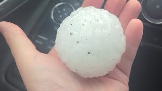 4152023 Missouri Destructive Hail Chase [upl. by Lener]