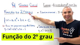 FUNÇÃO DO 2º GRAU  FÁCIL E RÁPIDO [upl. by Ecirted668]