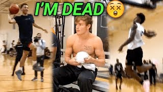 Mac McClung JQ amp Kevin Porter Got LIVE At The Allen Iverson Combine EPIC SCRIMMAGE HIGHLIGHTS 😱 [upl. by Awuhsoj613]