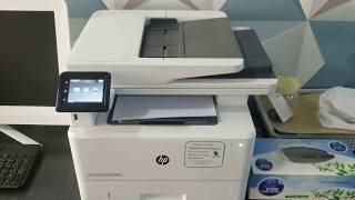 Remote Scanner configuration for Scan to network folder  HP LaserJet Pro MFP M426fdn [upl. by Newcomer]