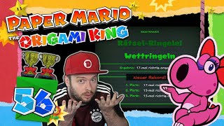 PAPER MARIO THE ORIGAMI KING 📃 56 Domtendo vs RätselRingelei amp Wettringeln [upl. by Merow]