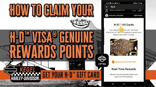 How to Redeem HarleyDavidson Visa Chrome Cash  Kegel HarleyDavidson [upl. by Adihaj]