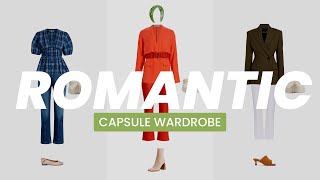 KIBBE CAPSULE WARDROBE Creative Romantic  Spring Outfit Ideas [upl. by Wunder]