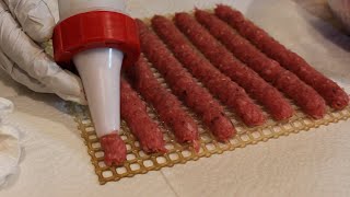 Easy to Make Beef Jerky with Ground Meat [upl. by Edithe]