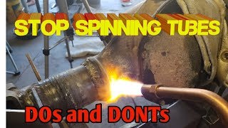 Welding Axle Tubes Detailed Instructions [upl. by Georgette]