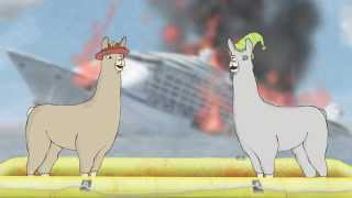 Llamas with Hats 2 [upl. by Minnnie]