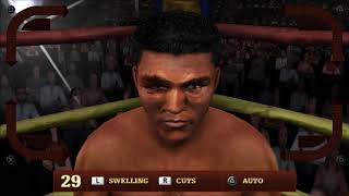 Fight Night Round 3 for PSP  Hard Mode  Muhammad Ali vs Joe Frazier Win [upl. by Ruperta]