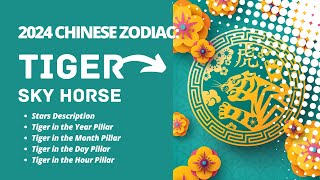 2024 CHINESE ZODIAC  TIGER SUB [upl. by Remos]