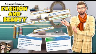 👗👔 FASHION and BEAUTY 💄💇🏽‍♀️  Slice of Life  thesims4 sims4mods sliceoflife [upl. by Airehtfele]