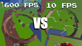 600 VS 10 FPS SCREEN SHAKE in BLOX FRUITS [upl. by Asare]