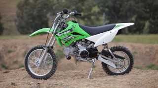 MXTV Bike Review  Kawasaki KLX110L [upl. by Amorita]