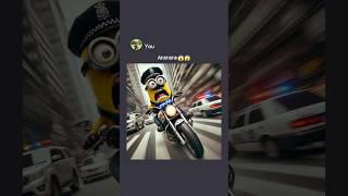 Kid Minion Almost Get Arrested And Then👮‍♂️😱 memes minions [upl. by Crista]