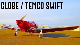 1949 Globe  Temco Swift GC1B aircraft review [upl. by Campman485]