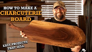 DIY Charcuterie Board  A One Day Project That Sells [upl. by Adien467]