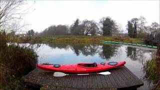 Kayak  Canoe Trail  River Waveney  Bungay Staithe  Outney Meadow [upl. by Nohs]