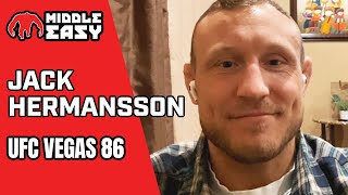 Jack Hermansson on Joe Pyfer main event Layoff amp Du Plessis defeating Strickland [upl. by Weihs2]