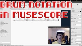 How to Write Drum Notation in Musescore 3 [upl. by Milinda280]