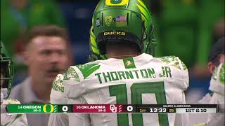 NCAAF 2021 Alamo Bowl  Oregon vs Oklahoma [upl. by Eerac]