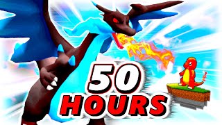 We Survive 50 Hours On The Island of GIANT Pixelmon [upl. by Jack761]