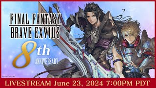 FFBE  8th Anniversary Livestream [upl. by Ahsier]