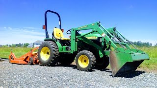 John Deere 4100  Overview  Controls amp Features [upl. by Nove243]