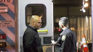 Man Stabbed while Stopping a Fight  East Village Manhattan [upl. by Fasa]