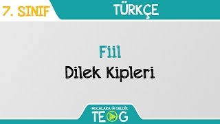 Fiil  Dilek Kipleri [upl. by Donavon853]