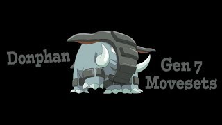 Competitive Pokemon Movesets Donphan [upl. by Fiore]