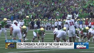 Riley Leonard named to October Comeback Player of the Year watch list [upl. by Klemm]