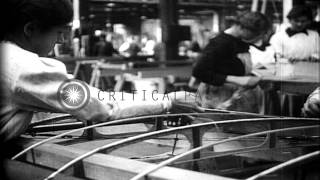 Aircraft being manufactured at an Albatros Factory in Germany during World War IHD Stock Footage [upl. by Ahsytal]