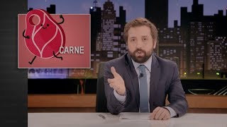 GREG NEWS com Gregório Duvivier  CARNE [upl. by Durware]