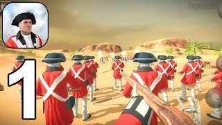 Muskets of America 2  Gameplay Walkthrough Part 1 Tutorial iOS Android [upl. by Rephotsirhc]