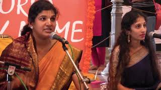 Hare Krishna Maha Mantra  World Holy Name Festival  Kirtan by Ananthalakshmi Srinivasan  Day 1 [upl. by Ahsha132]