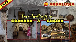 Andalusia Part 3  Cave dwellings in Granada and Guadix Spain [upl. by Paluas494]