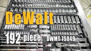 DeWalt Mechanics Tool Set DWMT75049 192pc Review [upl. by Alamak]