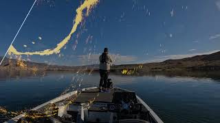 Lowrance Active Target 2 TV How to catch more bass using forward facing sonar Lake Mead Temple Bar [upl. by Flanigan]