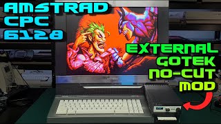 Amstrad CPC6128 Part 3  External gotek and nocut ABBA switch [upl. by Tarra526]