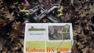 Brush Grubber Tree Stump Removal Review [upl. by Corneille]