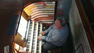 Pachelbel Nun komm der Heiden Heiland West Point Cadet Chapel Organ [upl. by Oiramal]