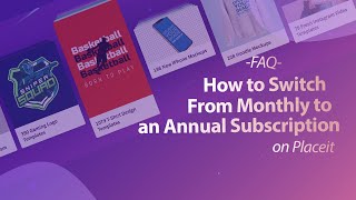 How to Switch From Monthly to an Annual Subscription [upl. by Oehsen]