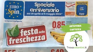 VOLANTINO EUROSPIN dal 29 aprile al 5 maggio 24 anteprima [upl. by Elia]