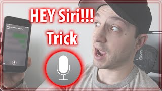 How To Use Hey Siri Hands Free Without A Charger [upl. by Einahpehs]