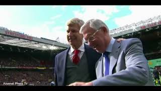 Wenger is honoured by Sir Alex Ferguson and Mourinho ahead of the game [upl. by Tehcac]