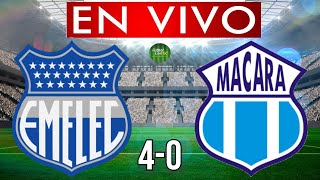 EMELEC vs MACARA EN VIVO 🔴 LIGA PRO 2022 [upl. by Eniroc]