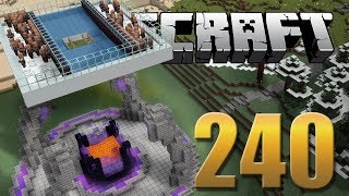 Mega Farm de Ferro  Minecraft Em busca da casa automática 240 [upl. by Adnofal]