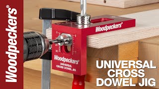 Universal Cross Dowel Jig for Joints [upl. by Basia]