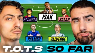 Building Our TEAM OF THE SEASON SO FAR [upl. by Ytima]