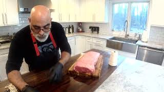 Meat prep and load in of the SteakAger Pro 40 Dry Aging Chamber [upl. by Tanhya]