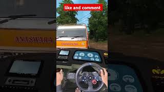 🚨🚌 Bus Drivers Reckless OvertakeEurotruck Simulator2 tamil bus game shorts bus simulator indonesia [upl. by Nyleahs]